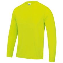 Load image into Gallery viewer, Long Sleeve Sports Top JC002 Gazelle Sports UK Yes S Electric Yellow