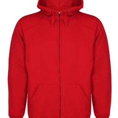 Aran Zip through Hoody Sweatshirts / Hoodies Gazelle Sports UK Yes XS Red