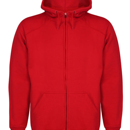 Aran Zip through Hoody Sweatshirts / Hoodies Gazelle Sports UK Yes XS Red