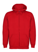 Load image into Gallery viewer, Aran Zip through Hoody Sweatshirts / Hoodies Gazelle Sports UK Yes XS Red