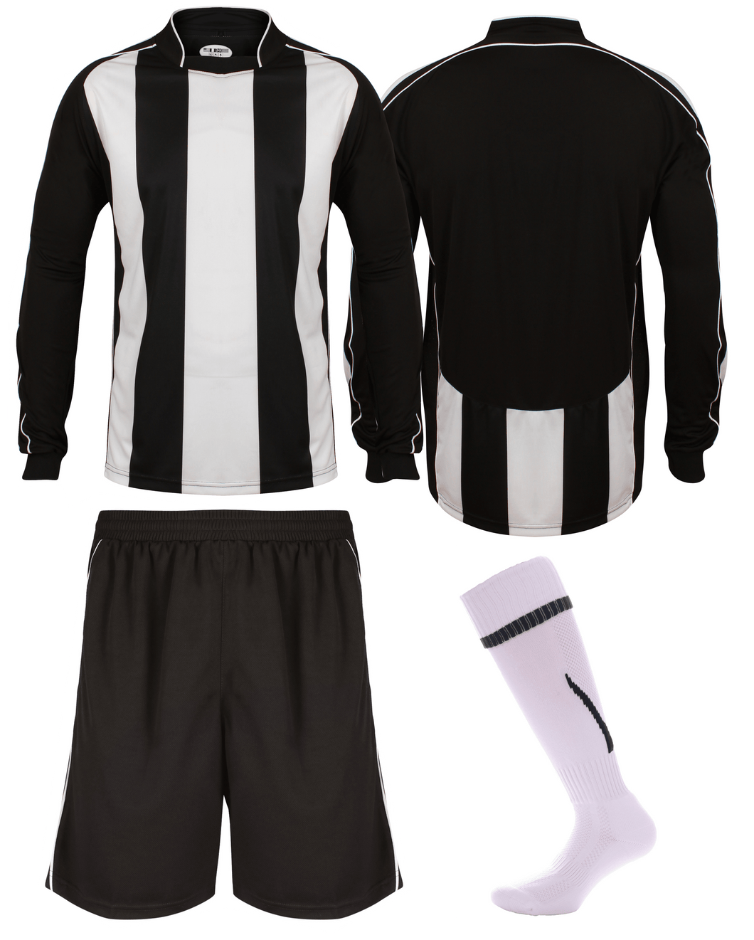 Adults Italia Football Kit Gazelle Sports UK Yes XS Col C) Black/ White