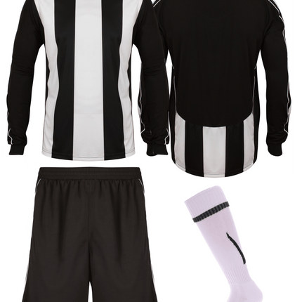 Kids Italia Football Kits Gazelle Sports UK Yes SB/28 Col C) Black/ White