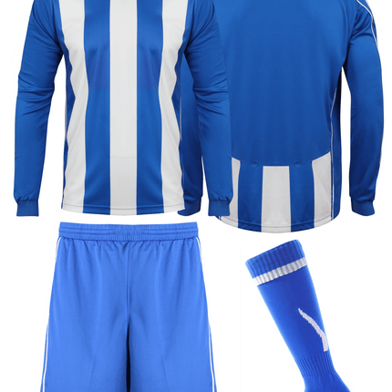 Kids Italia Football Kits Gazelle Sports UK Yes SB/28 Col D) Royal Blue/ White