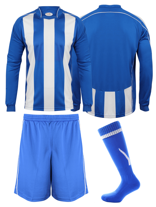 Kids Italia Football Kits Gazelle Sports UK Yes SB/28 Col D) Royal Blue/ White