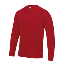 Load image into Gallery viewer, Long Sleeve Sports Top JC002 Tops Gazelle Sports UK Yes S Red
