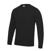 Load image into Gallery viewer, Long Sleeve Sports Top JC002 Tops Gazelle Sports UK Yes S Black