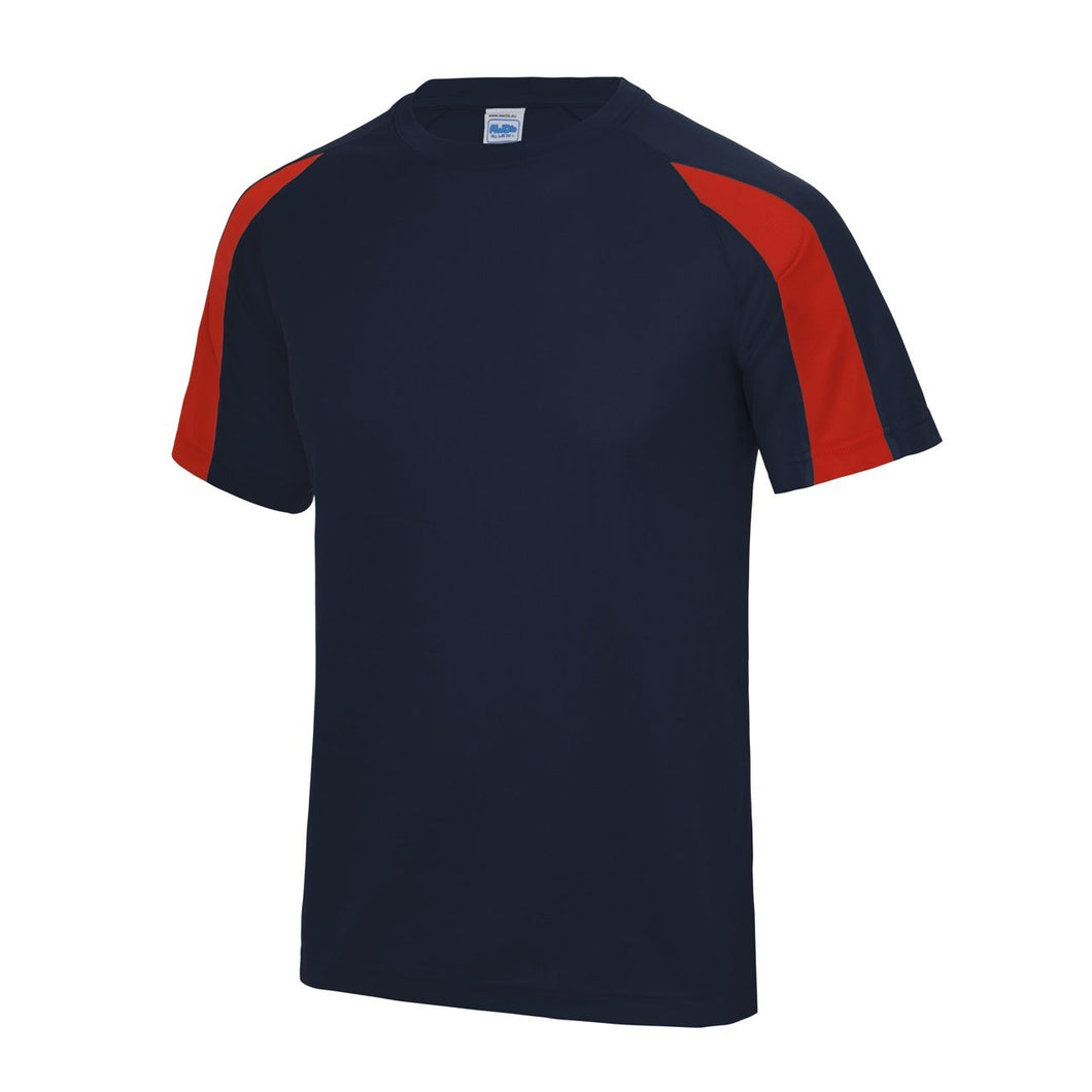 Contrast Cool Sports Top JC003 Tops Gazelle Sports UK S/37