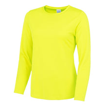 Load image into Gallery viewer, Long Sleeve Sports Top JC012 Tops Gazelle Sports UK Yes S Yellow