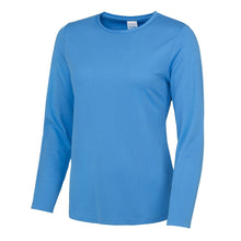Load image into Gallery viewer, Long Sleeve Sports Top JC012 Tops Gazelle Sports UK Yes S Blue