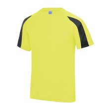 Load image into Gallery viewer, Contrast Cool Sports Top JC003 Tops Gazelle Sports UK S/37&quot; Electric/Black No
