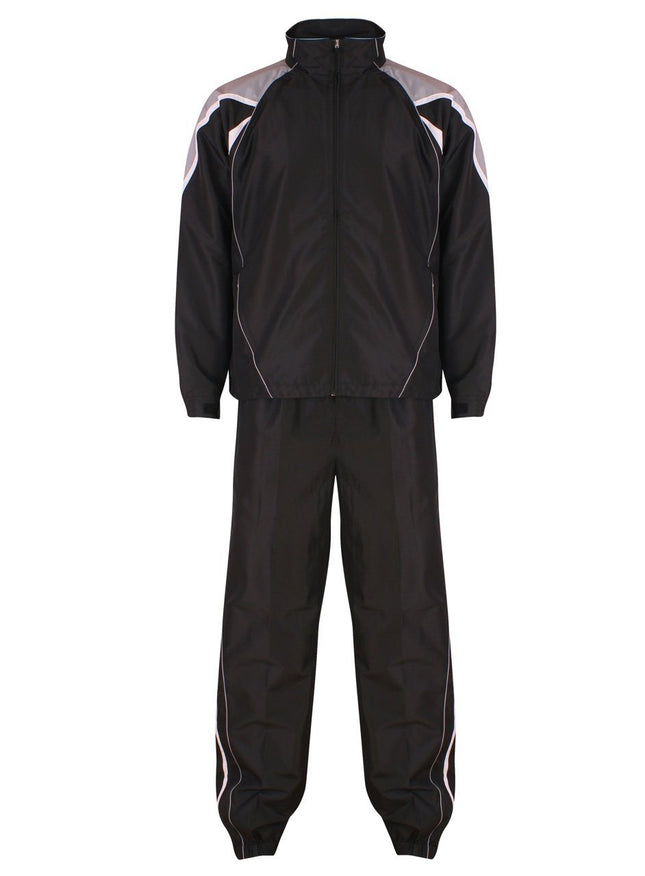 Adults Teamstar Tracksuit Tracksuits Gazelle Sports UK XS Black/Dove/White No