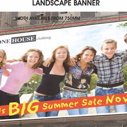 Coated Frontlit Banner Banners Gazelle Sports UK 