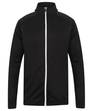Load image into Gallery viewer, Adults Knitted Tracksuit Jacket LV871 Gazelle Sports UK Yes XXS Black/White