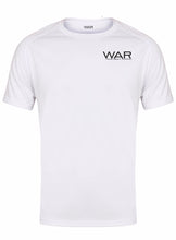 Load image into Gallery viewer, Mens WAR Branded Fitness Top War Gazelle Sports UK XS white 