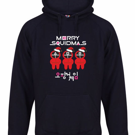 Merry Squidmas Xmas Hoody Gazelle Sports UK 