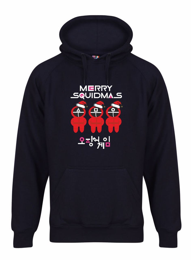Merry Squidmas Xmas Hoody Gazelle Sports UK 