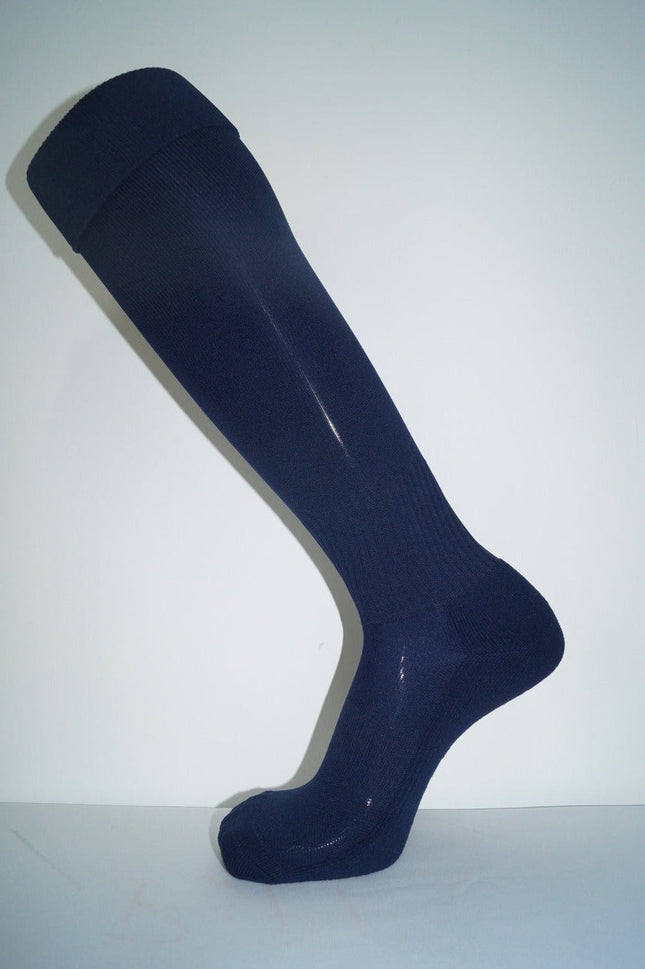 Adults Customised Plain Football Socks Socks Gazelle Sports UK Navy No 
