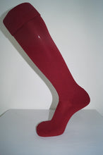 Load image into Gallery viewer, Adults Customised Plain Football Socks Socks Gazelle Sports UK Red No 