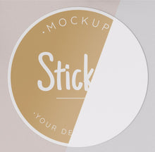 Load image into Gallery viewer, Round Matt custom stickers Stickers Gazelle Sports UK 30mm round 10 