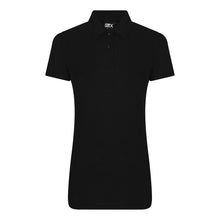 Load image into Gallery viewer, Womens Pro Polo RX01F Gazelle Sports UK Yes XS/8 Black