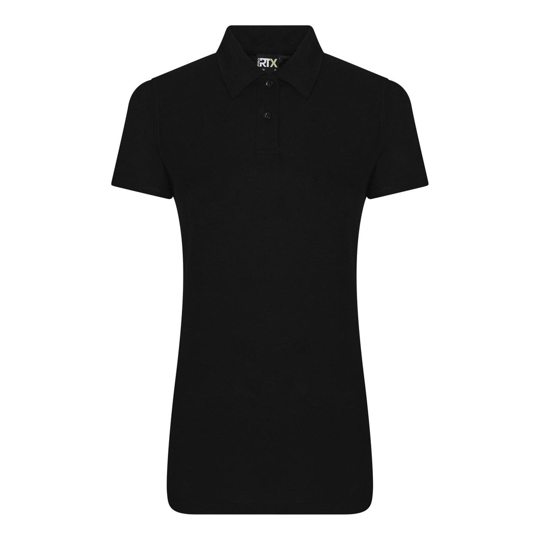 Womens Pro Polo RX01F Gazelle Sports UK Yes XS/8 Black