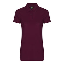 Load image into Gallery viewer, Womens Pro Polo RX01F Gazelle Sports UK Yes XS/8 Burgundy