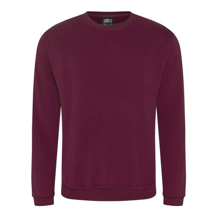 Pro RTX Crew Sweatshirt Dark Colours Gazelle Sports UK S Burgundy No