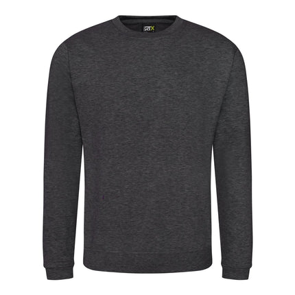 Pro RTX Crew Sweatshirt Dark Colours Gazelle Sports UK S Charcoal No