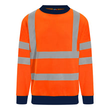 Load image into Gallery viewer, RX730 - High visibility sweatshirt Gazelle Sports UK Small Orange NO