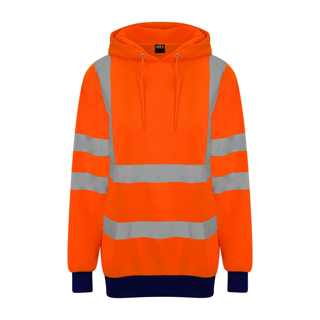 RX740 - High visibility hoodie Gazelle Sports UK Small Orange NO
