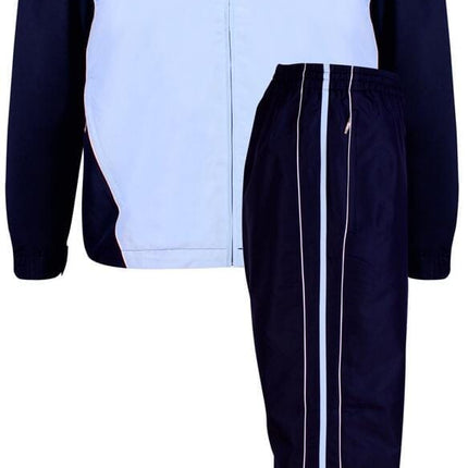 Kids Teamstar Tracksuit Tracksuits Gazelle Sports UK SJ/28 - 7/8yrs Navy/Pale Blue/White No