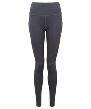 Load image into Gallery viewer, Women&#39;s TriDri® Training leggings Gazelle Sports UK XS Charcoal Yes