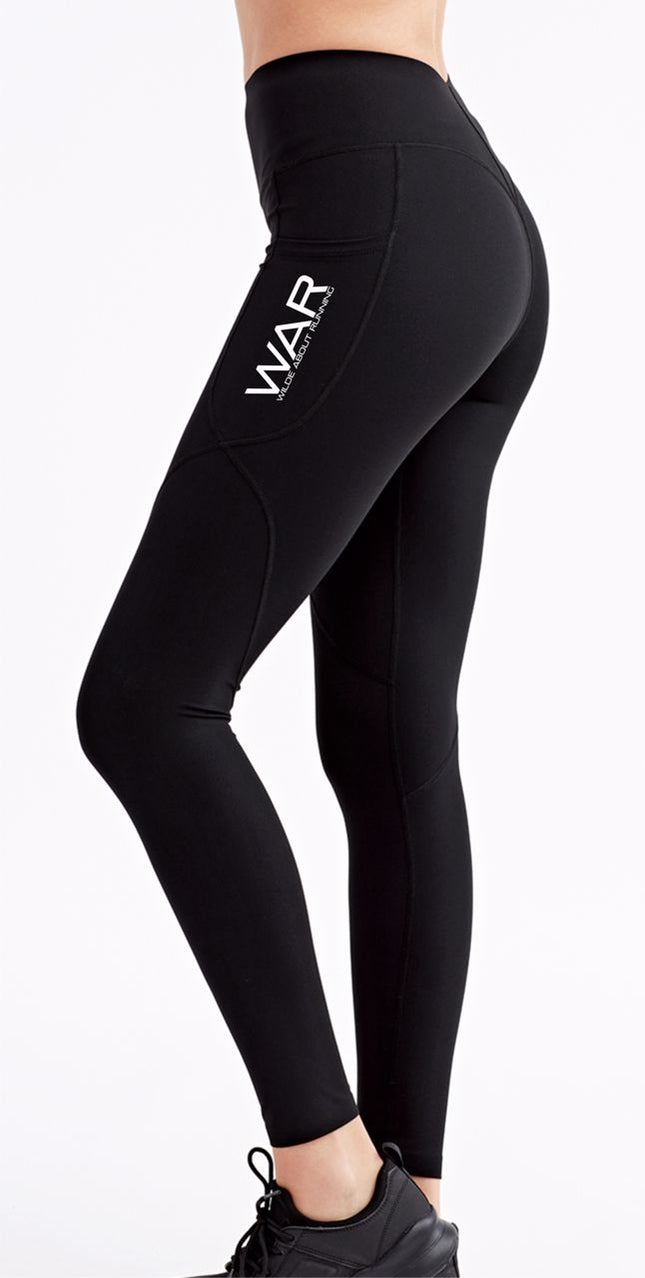 WAR branded ladies leggings TR308 War Gazelle Sports UK 