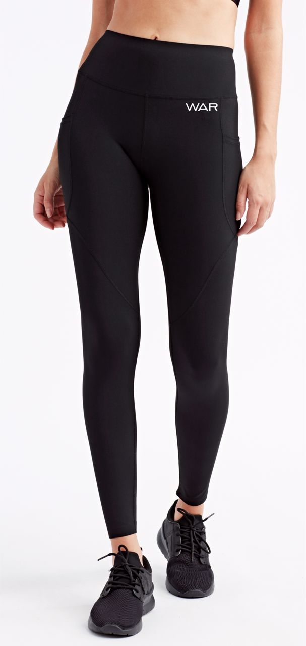 WAR branded ladies leggings TR308 War Gazelle Sports UK XS/8 
