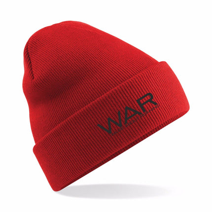 WAR Branded Beanie Hat War Gazelle Sports UK 
