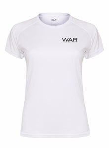 Womens WAR Branded Fitness Top War Gazelle Sports UK XS/8 White 